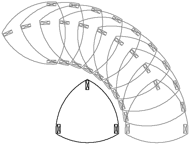 Secuencia de un coche aparcando junto a otro.
